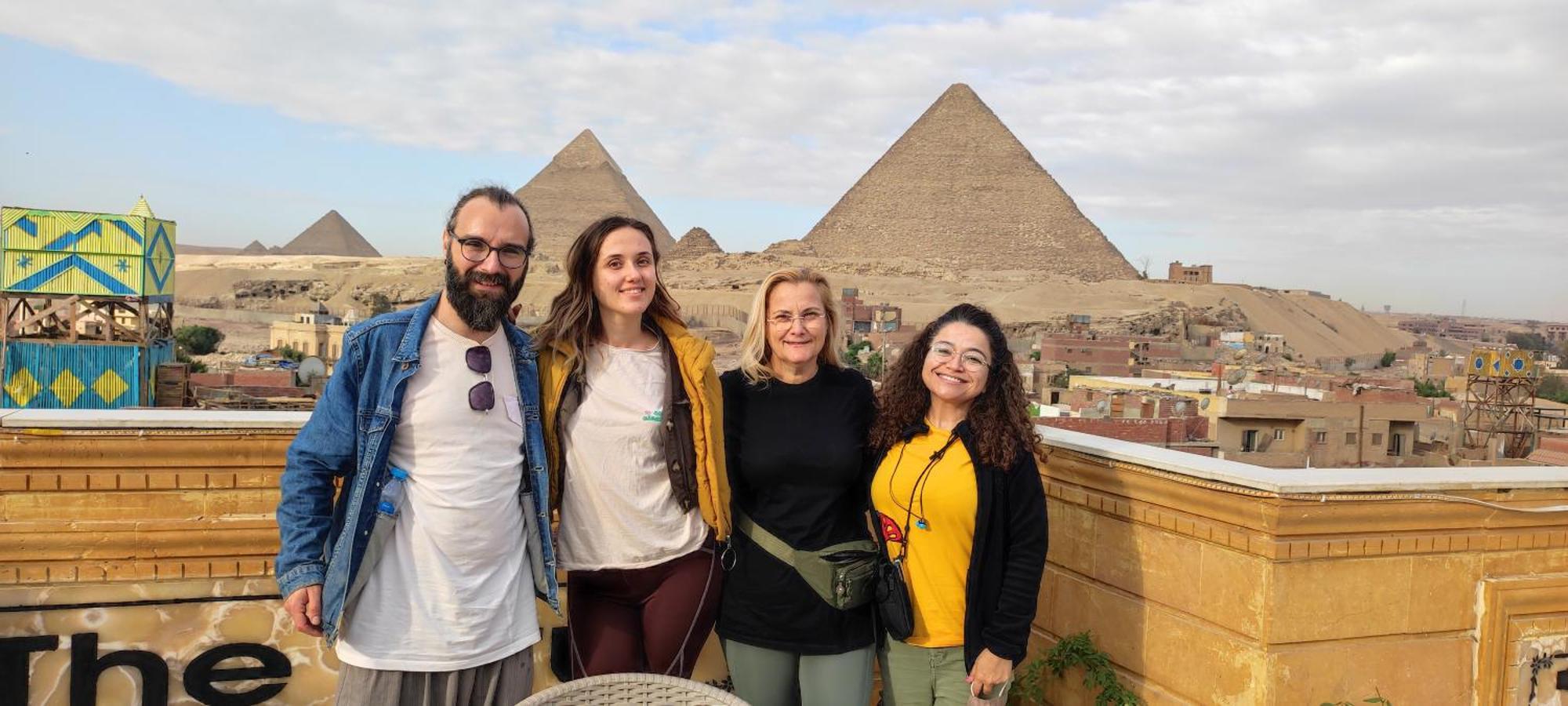 Pyramids Kingdom - Guest House Kafret el-Gabal 外观 照片